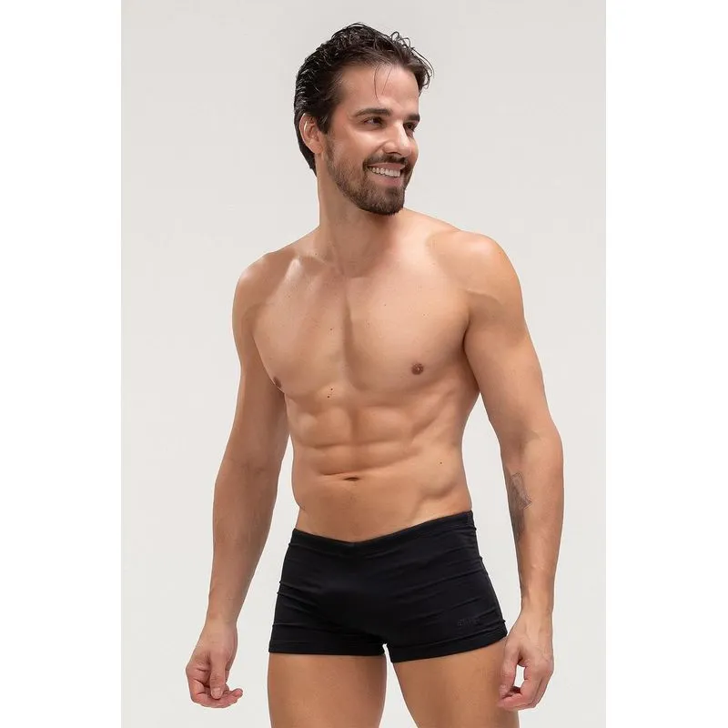SUNGA COM TRIÂNGULO LATERAL 23CM - SWIMWEAR 26/27 - PRETO PP
