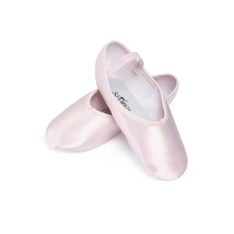 F66 - Rosa - B - Sapatilha de Meia-Ponta para Exame da Royal 39½