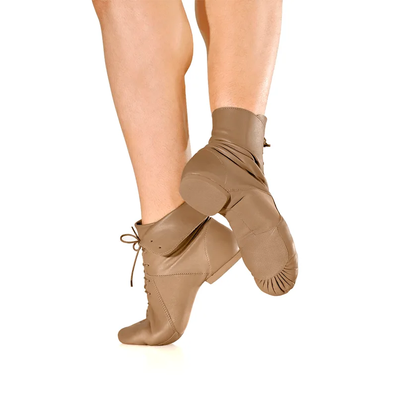 F59 - Caramel - C - Bota Profissional Jazz com Vira 36
