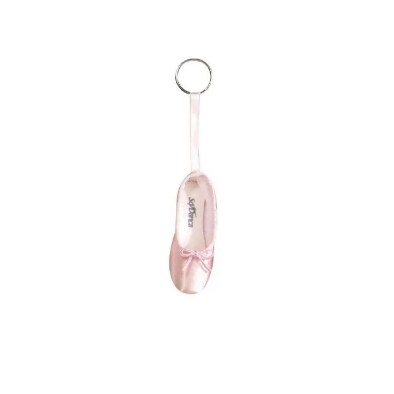 Chaveiro Mini Sapatilha de Ponta Só Dança KC01 ÚNICO / Rosa