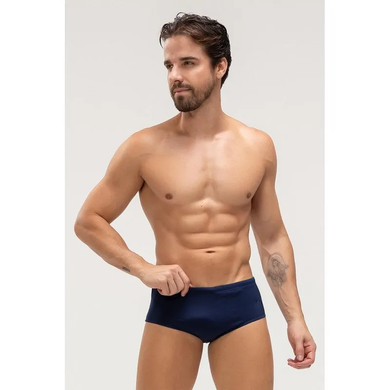 SUNGA LISA LATERAL 14CM - SWIMWEAR 26/27 - MARINHO GG