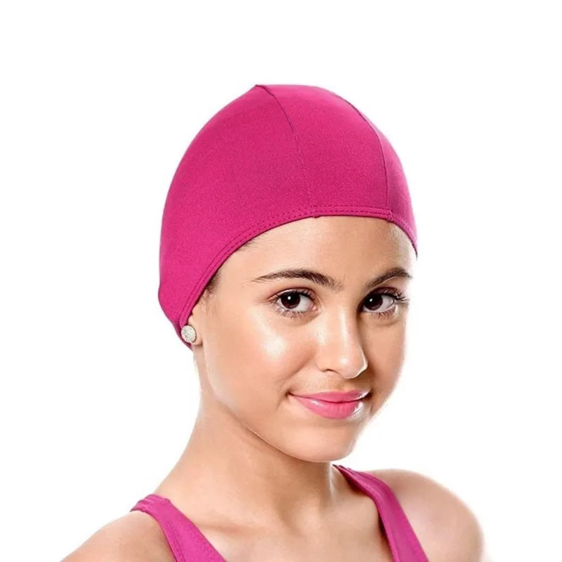 Touca de Natação Infantil Trinys Helanca A-038 ÚNICO / Pink