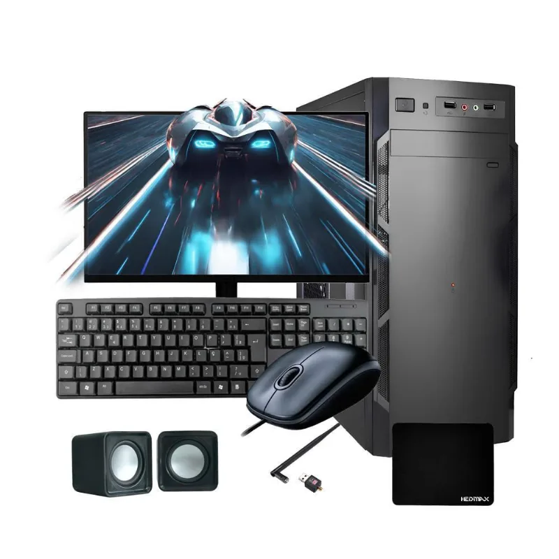 Computador Completo Intel Core I5 16Gb Ssd 480Gb Monitor 19
