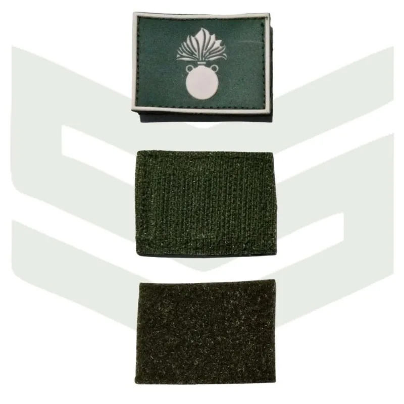 Emborrachado Divisa Gola Artilharia Exercito Padrão Rue