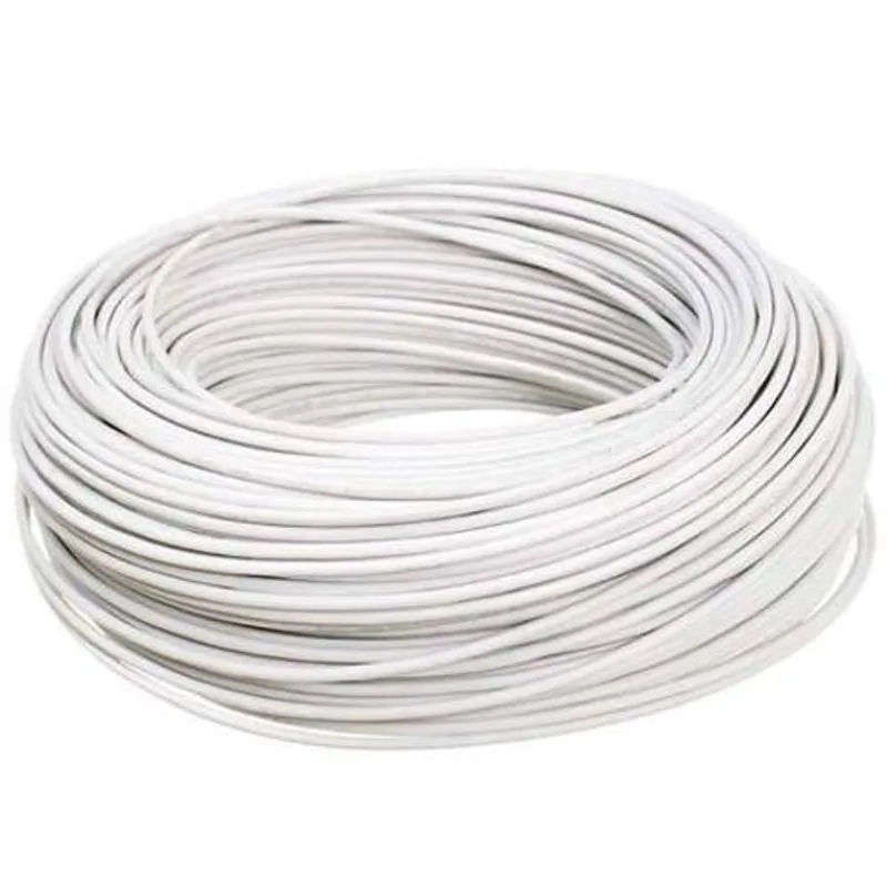 Fio Cabo Flexível 1,5Mm Branco- 20 Metros