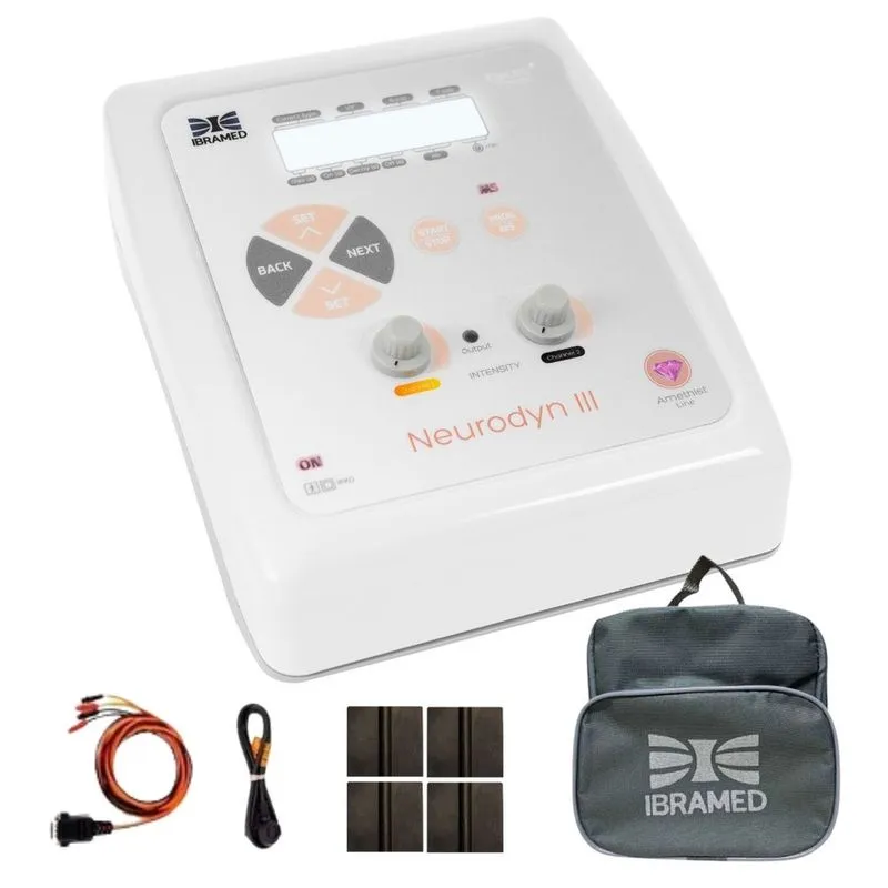 Neurodyn iii Ibramed Aparelho de Tens Fes Burst