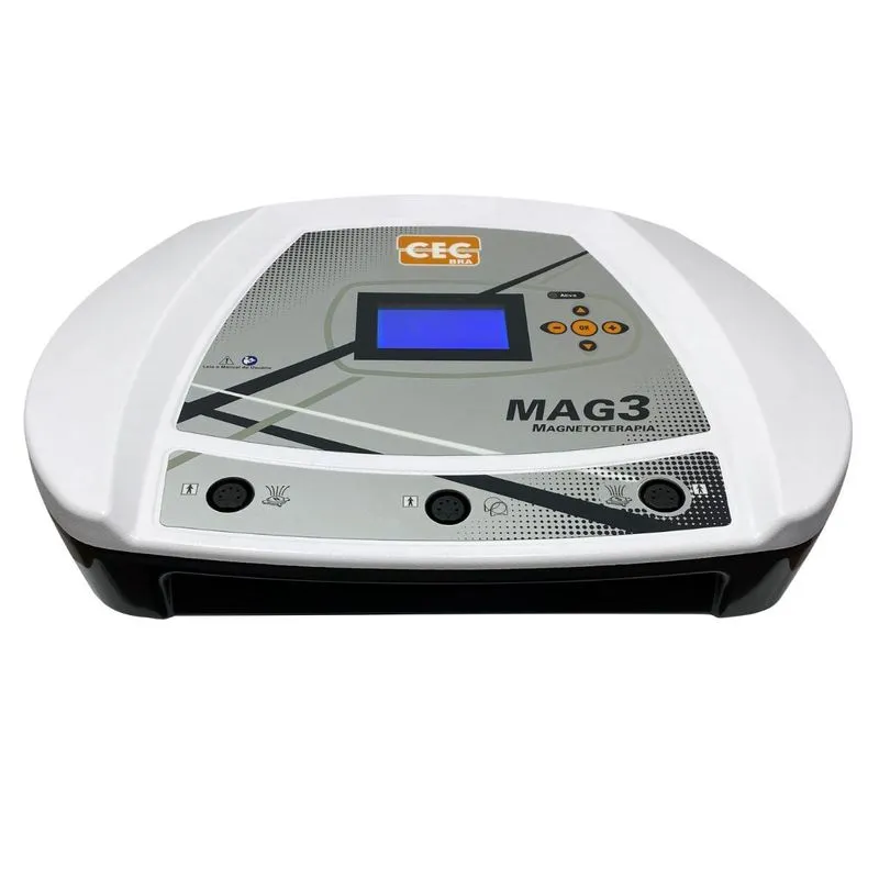 Mag 3 Cecbra Aparelho De Magnetoterapia Com 03 Canais Bivolt