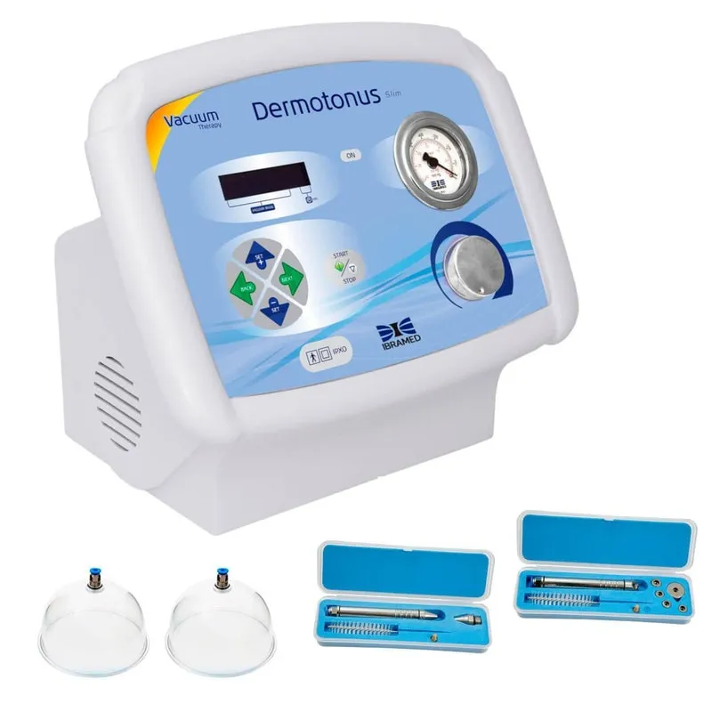 Dermotonus Slim Ibramed Aparelho Vacuoterapia Kit Completo