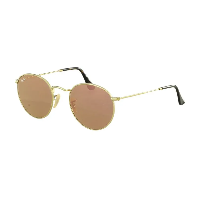 Óculos de Sol RayBan Retrô Dourado