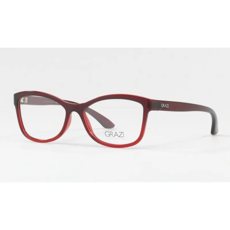 Óculos de Grau Grazi Massafera GZ3036 Vermelho Gradiente Brilho
