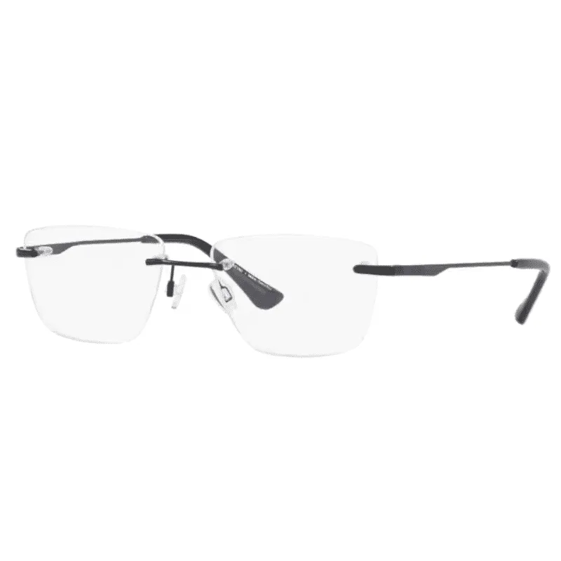 Óculos de Grau Parafusado Masculino Platini P91188 Preto Fosco