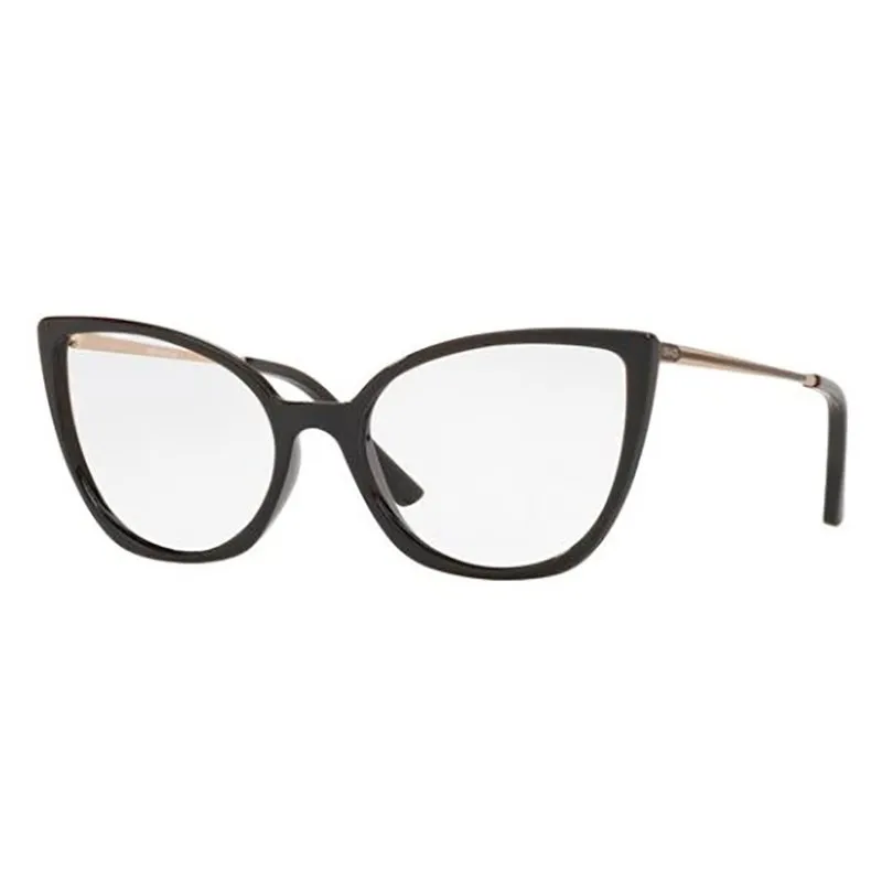 Óculos de Grau Feminino Grazi GZ3082 Preto Brilho Gatinho