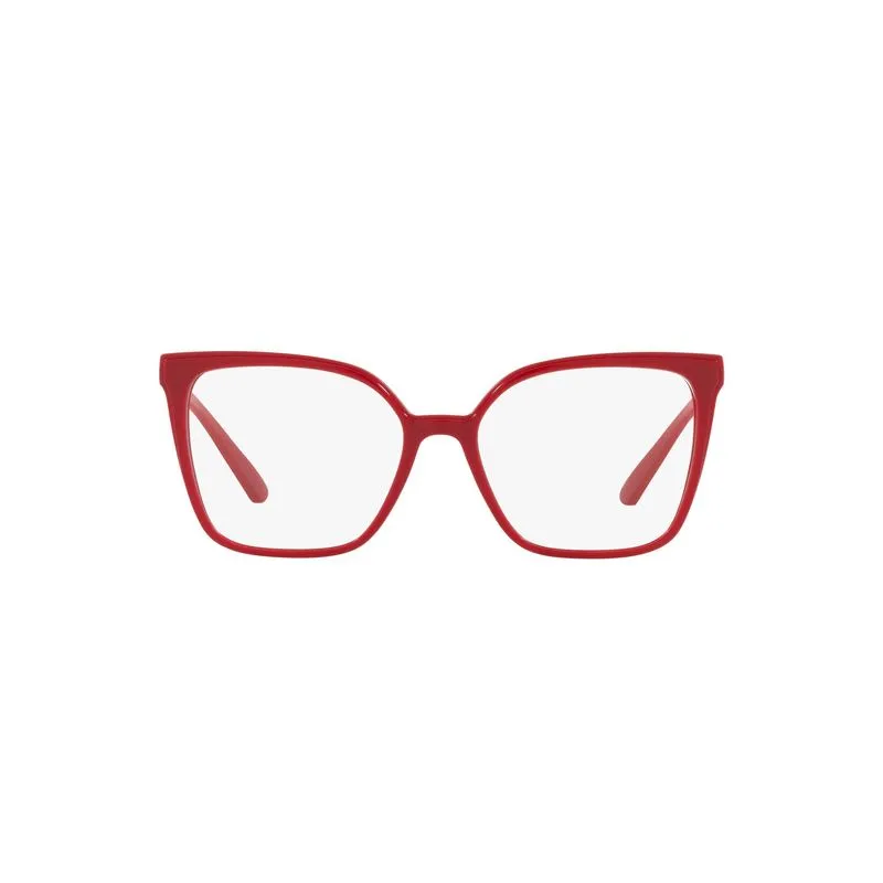 Armação de Óculos de Grau Feminina Jean Monnier Quadrado J83213 Cor Vermelho
