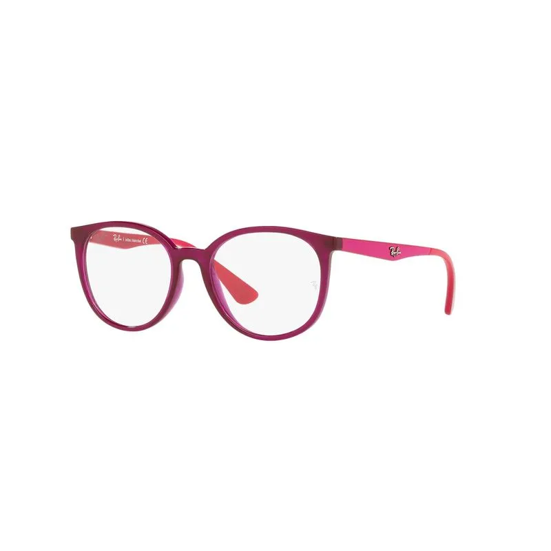 Armação de Óculos de Grau Infantil Rayban Junior Phantos RY1597L Cor Rosa