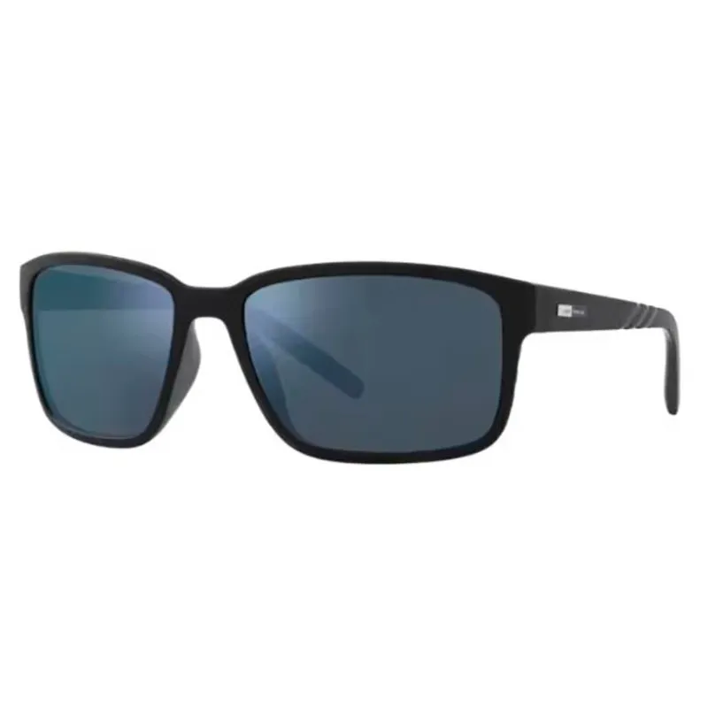 Óculos de Sol Jean Monnier J84159 Preto Fosco Azul Espelhado