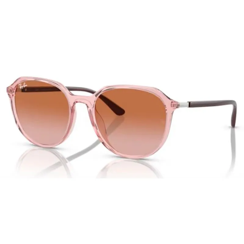 Óculos de Sol RayBan RB4415L Rose com Marrom Redondo
