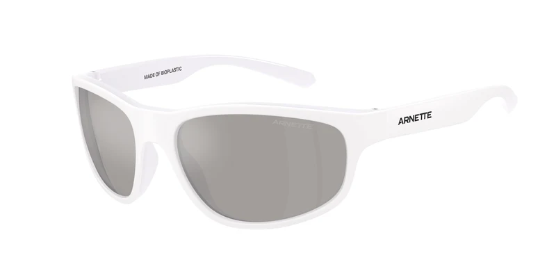 Arnette 0AN4351 E.Z. 56mm / 29776G - Opal White Matte/Shiny / Silver