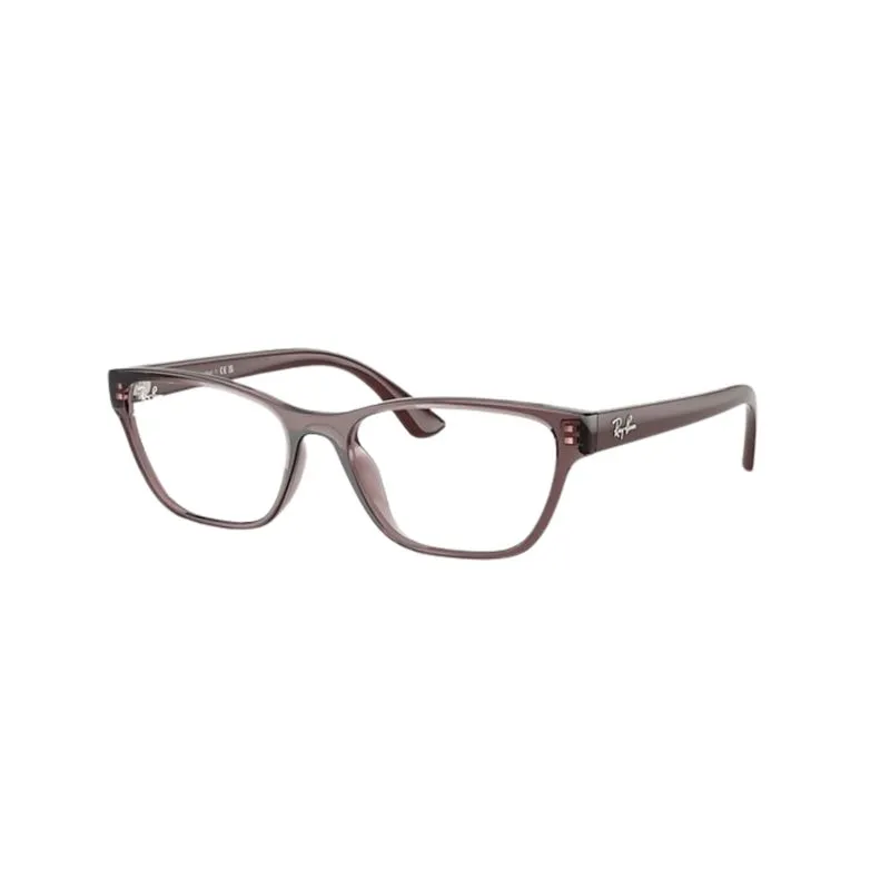 Armação de Óculos de Grau Feminina Retangular Ray-Ban RX7252L Marrom