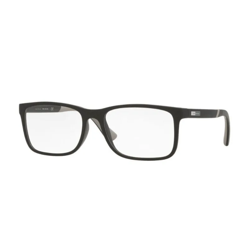 Armação para Óculos de Grau Masculina Jean Monnier J83259 N143 Preto Fosco e Cinza