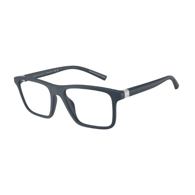 Armação Masculina Armani Exchange Retangular AX3136U-8399 55