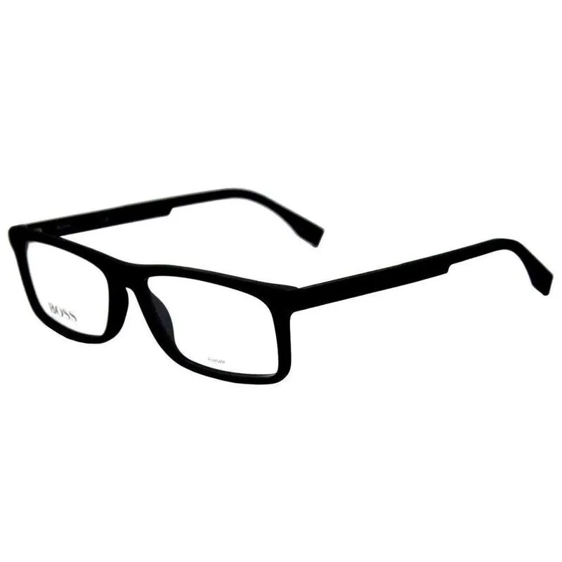 Óculos de Grau Boss 0774 Preto/Carbono - Masculino