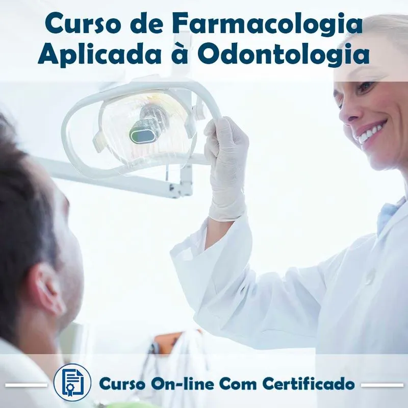 2 DVDs com Dicas de estudos + Curso em videoaula sobre Farmacologia Aplicada à Odontologia com Certificado