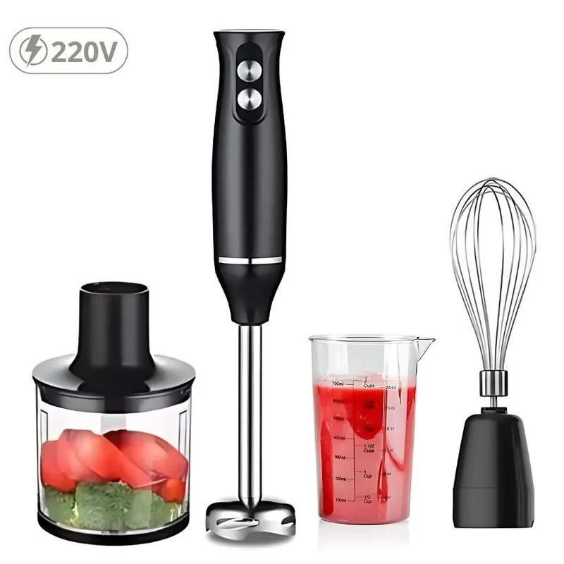 Mixer Turbo 3 Em 1 Inox 300w 220v - Praticidade Na Cozinha