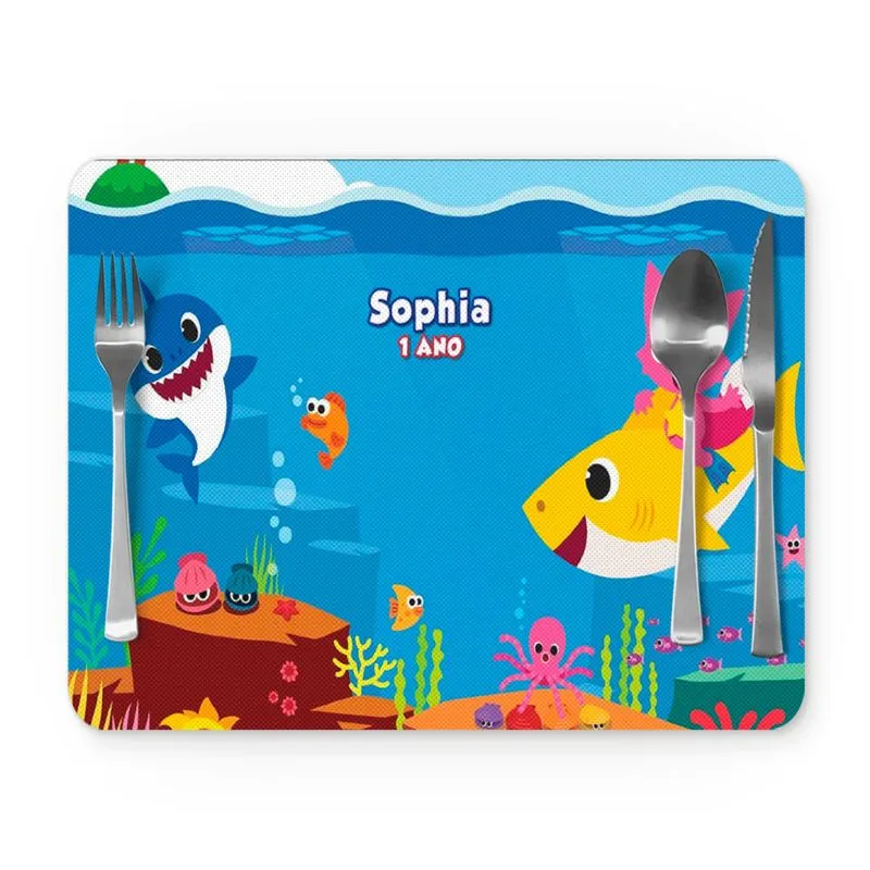 4 Jogos Americanos Laváveis Festa Baby Shark RF7
