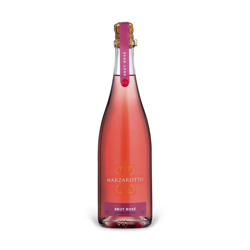 Pack 4un Espumante Brut Rose Marzarotto 750ml