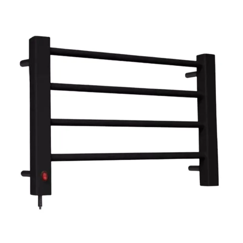 Toalheiro Secador Térmico Toalhas Pequeno Parede Preto 220v