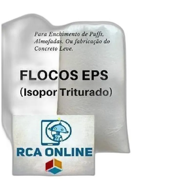 Isopor Flocado Preenchimento De Puffs E Almofadas - 50 Ltrs