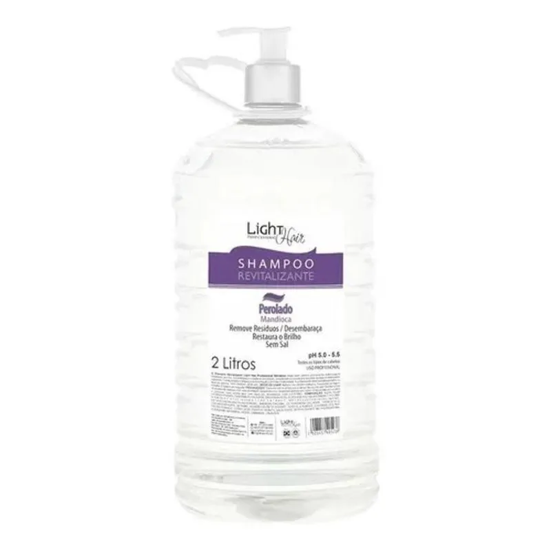 Light Hair Shampoo Mandioca Perolado 2L