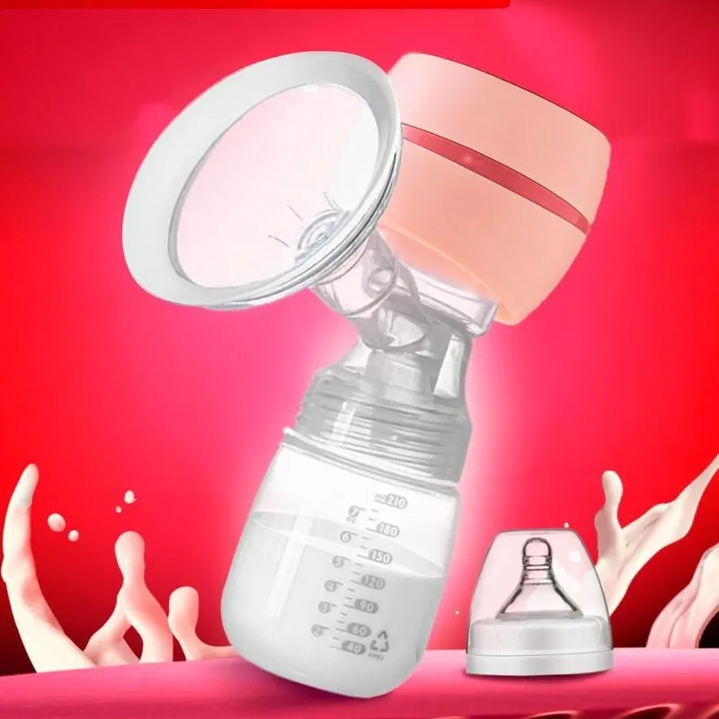 Tira Leite Elétrico Digital Bomba Materno 180ml Sucção Usb