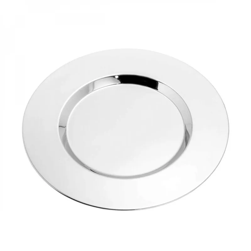 Sousplat de Prata 33cm Virola Wolff Rojemac Prata