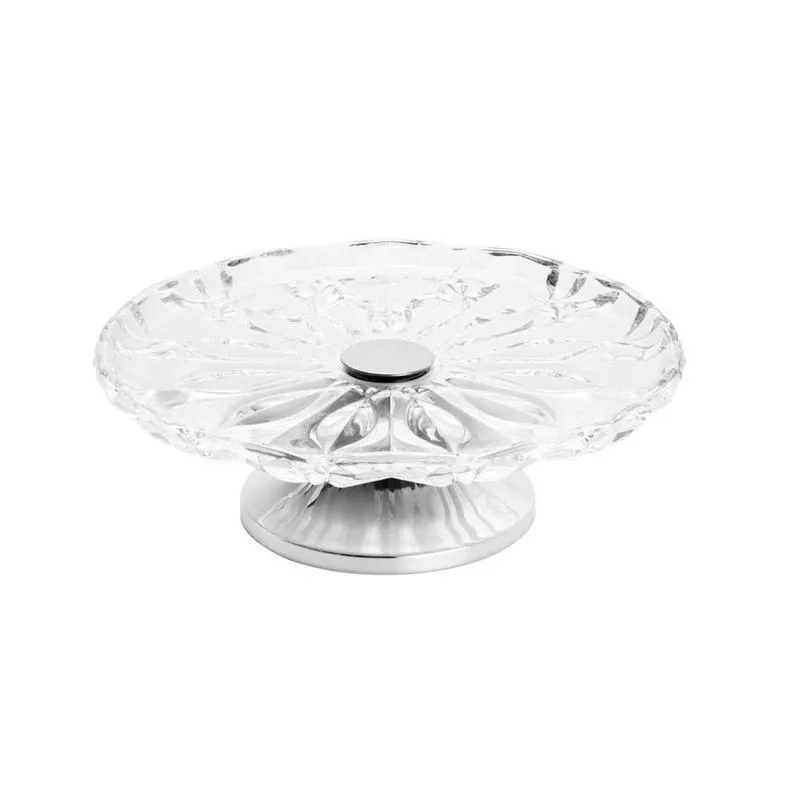 Prato de aço inox para bolo Louise 31cm