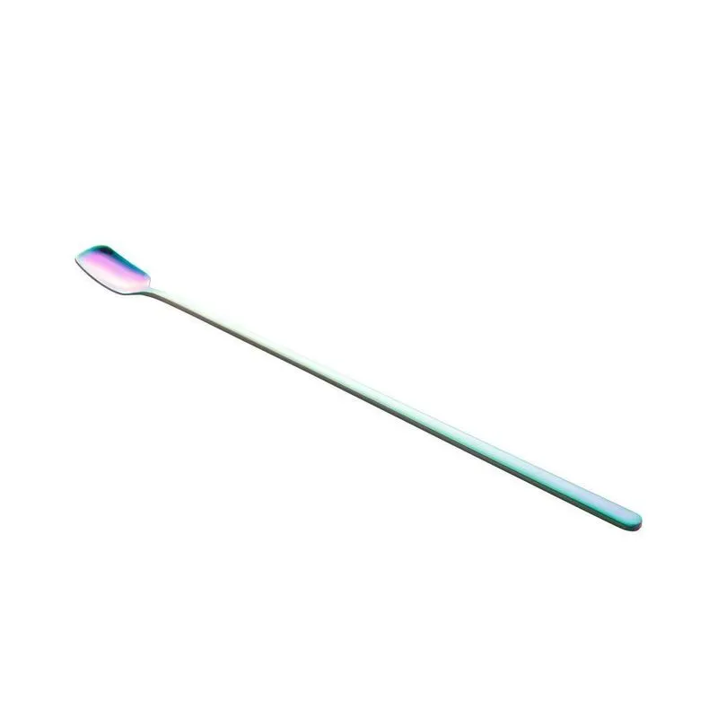 Cj 4Pc Aço Inox Long Drink Rainbow