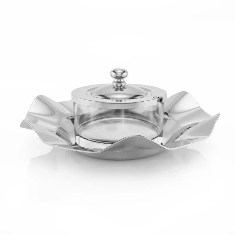 Porta Geléia E Patês Wolff Bonbon De Aço Inox 16cm X 8cm