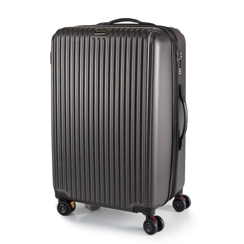 Mala Grande 35Kg Expansível Grafite Style Ultra Leve