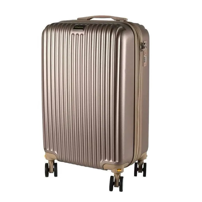 Mala Grande 35Kg Expansível Dourada Style Ultra Leve