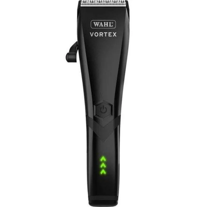 Máquina De Corte De Cabelo Vortex Para Barbeiro E Cabeleireiro Sem Fio Ergonômica Preto 110v