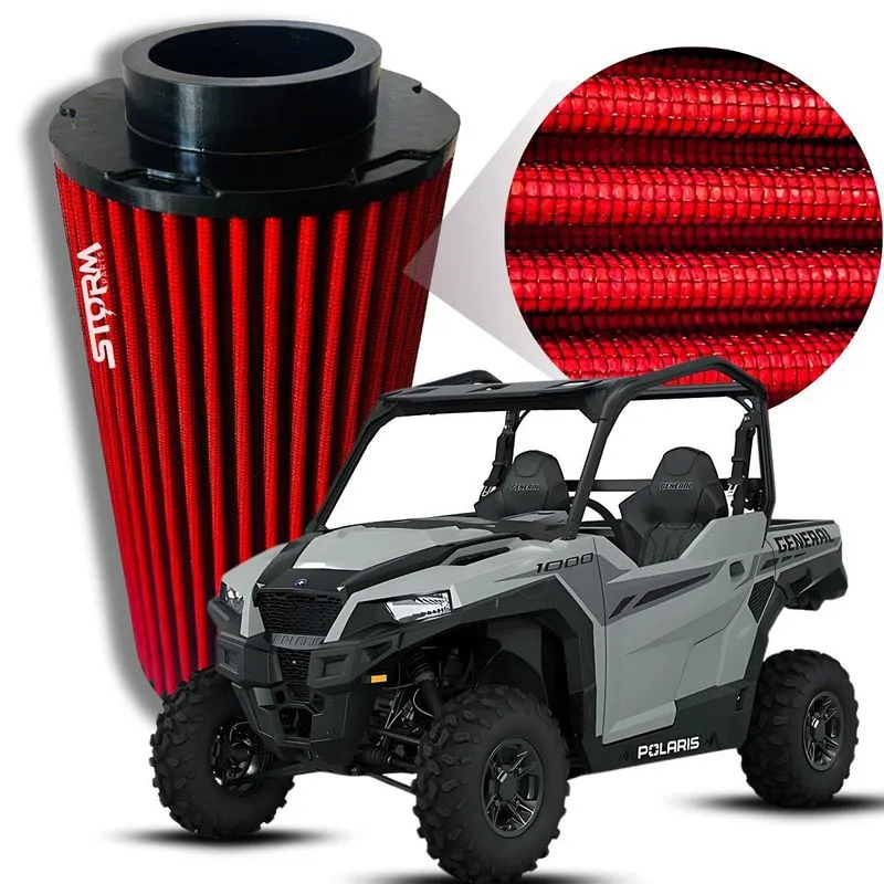 Filtro Ar Esportivo Utv Polaris General 1000 Ano 2016 A 2019