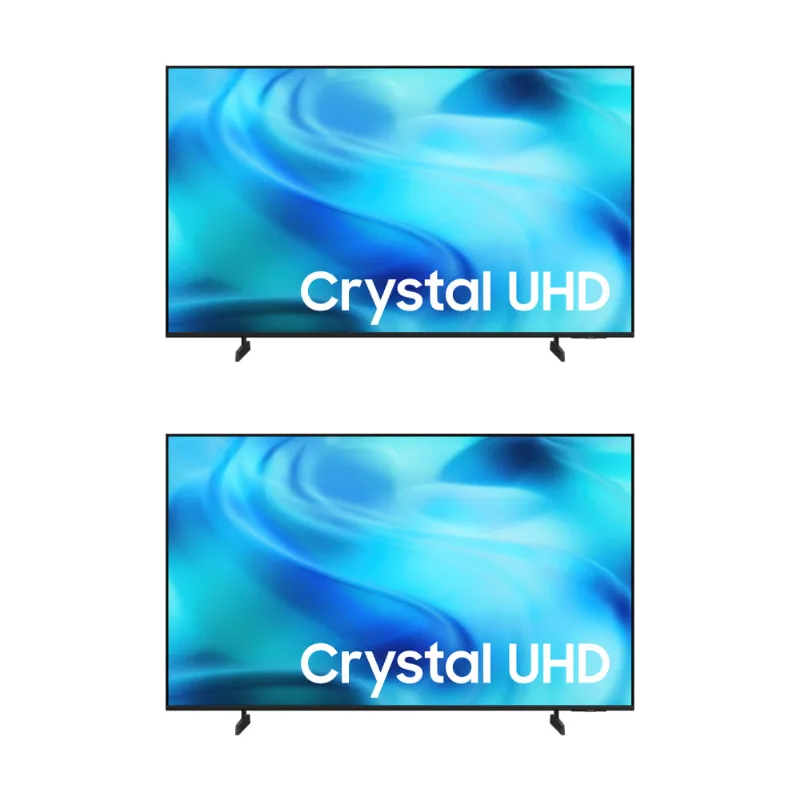 Samsung Smart TV 70" Crystal UHD 4K U8000H 2026 + Samsung Smart TV 50" Crystal UHD 4K U8000H 2026 Combo