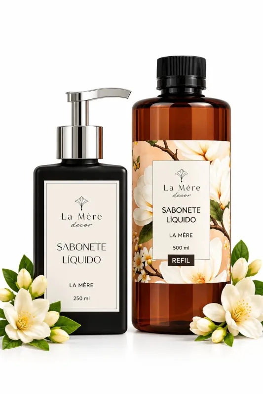 Kit Sabonete Líquido 250 Ml + Refil 500 ml - La Mère