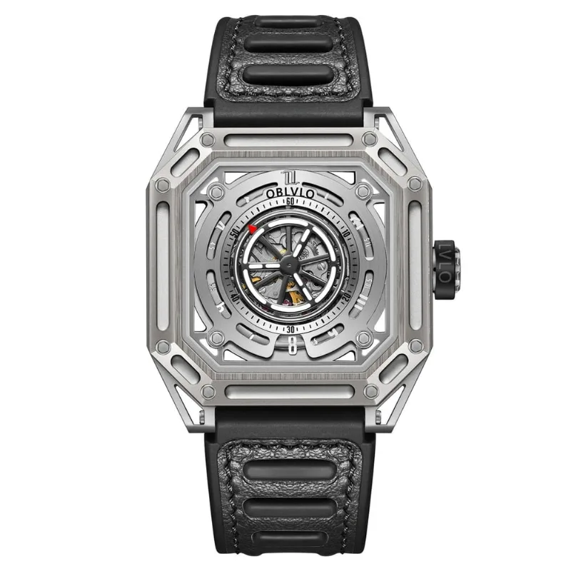 Relógio Masculino Reef Tiger Ak À Prova D'água Prata