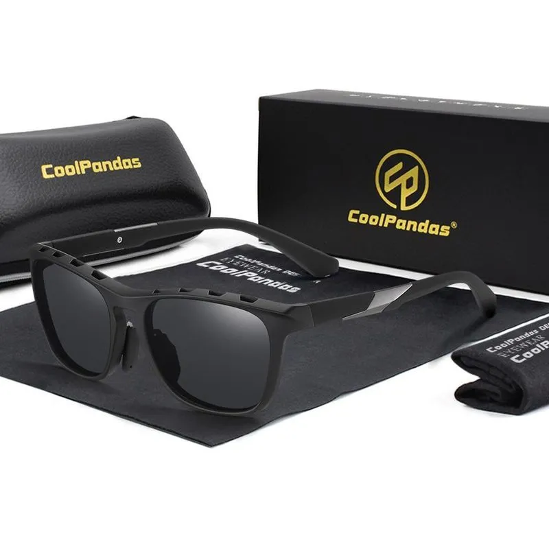 Óculos Coolpandas Polarizados Uv400 Proteção Impacto Preto