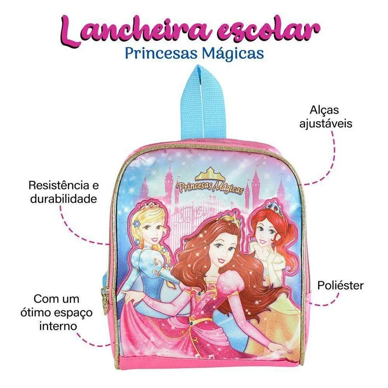 Lancheira Térmica Escolar De Alças Com 3 Modelos Diferentes