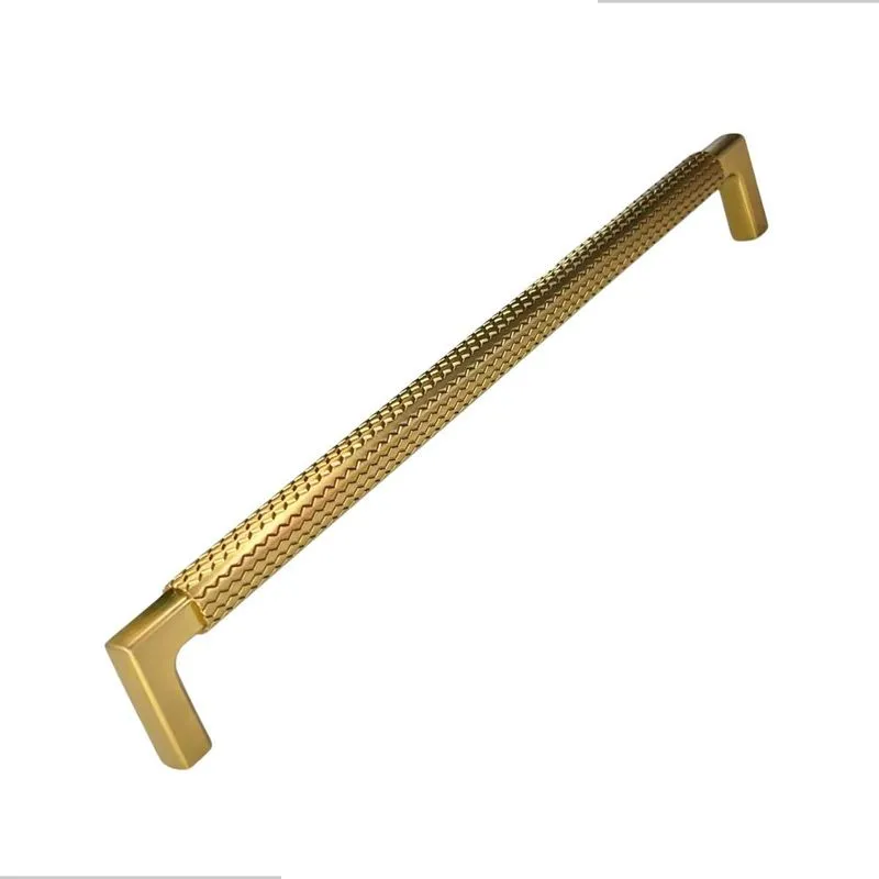 Puxador Móveis Zigrinato Il1780 224mm Bronze Esc( Dourado )
