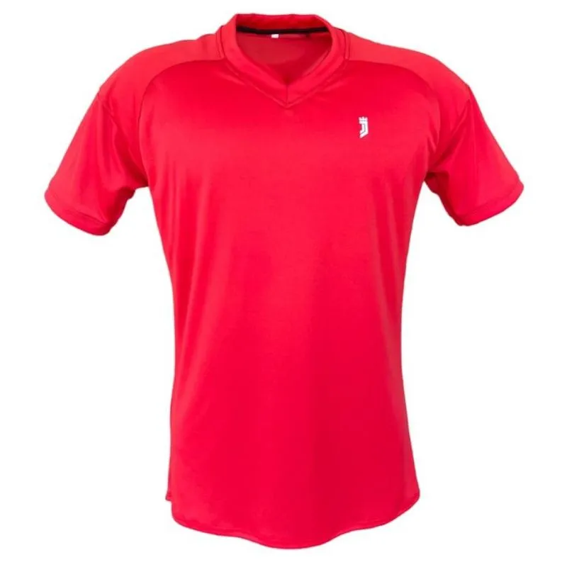 Camisa Camiseta Esportiva Fitness Academia slim - Jotaz - Masculino - Vermelho