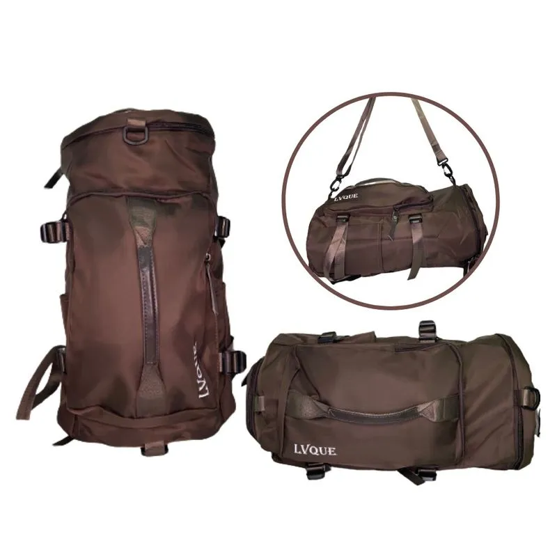 Mochila Fitness Treino Bolso Impermeável Grande + Alça de Mão