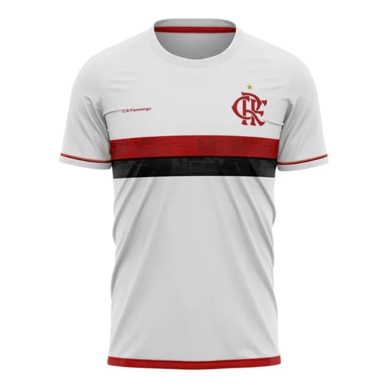 Camisa Braziline Flamengo Approval Masculina GG / Branco